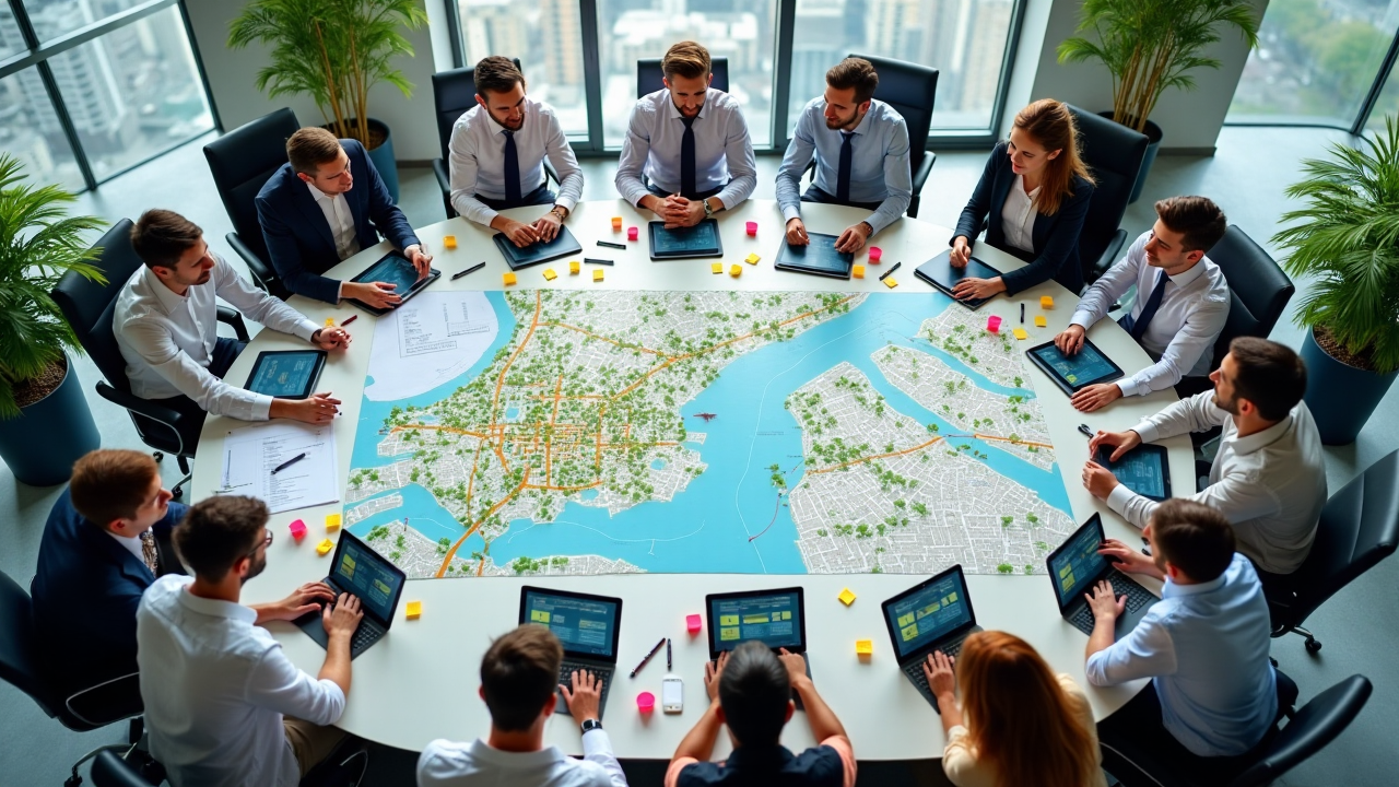 4 Schritte zum Planungsvertrag in der Stadtplanung Deutschland